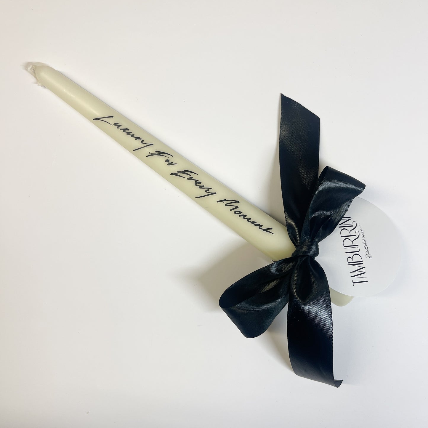 Custom Handwritten Personalised Dinner Candle